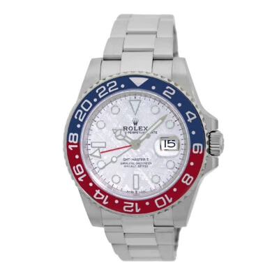 Meteorito Rolex Oro Blanco 18K 40mm GMT Master II Pepsi 126719BLRO 2019 Foto 1 de 4