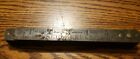VTG 6' Folding Lufkin Rule Co Saginaw MI No 1176 Steel Metal 72" Extension Ruler