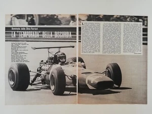 Clipping Articolo 1969 Le DINO - FERRARI Dominano la Temporada della Discordia - Foto 1 di 2
