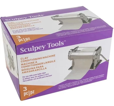 NUEVO Acondicionador de Arcilla Sculpey Rodillo Acondicionador Herramienta para Artesanías de Polímero Foto 1 de 4