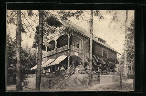 Heidelberg, Ansichtskarte, Restaurant auf dem Königstuhl  - Picture 1 of 2