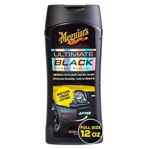 Restaurador de plástico negro Meguiar's Ultimate - Mejora el recorte descolorido con...  - Imagen 1 de 12