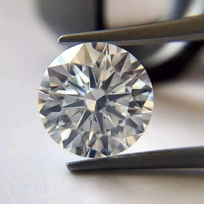 Certified Lab-Grown 2.10 Ct CVD Diamond 8.50 mm Round D IF Clarity Diamond - Image 1 of 4