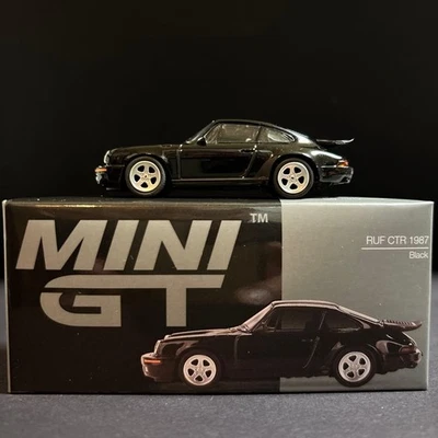 MINI GT RUF CTR 1987 Porsche 911 Turbo 1/64 Diecast Collectible Car - Image 1 of 4