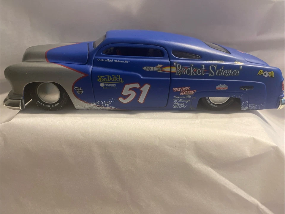 Jada Toys -De holandés 1951 Mercury Blue Rocket Science ratas de carretera diecast 1:24 Foto 1 de 4