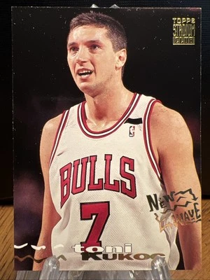 1993-94 Topps Stadium Club #275 Toni Kukoc Chicago Bulls New Wave - Image 1 of 2