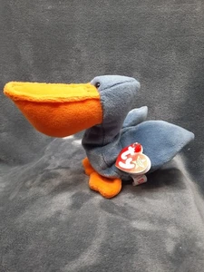 TY Beanie Baby - Scoop the Pelican Top Zustand mit Etikett - Bild 1 von 1