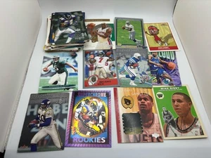 Random BASKETBALL FOOTBALL CARDS Game Film Strip Rookie Metal Sample Lot Of 56 - Picture 1 of 5