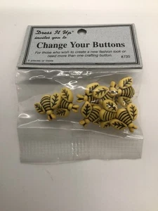 Dress It Up Embellishments-Bumble Bees - 8 Pack - Picture 1 of 4