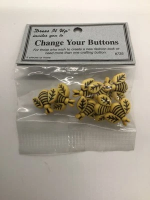 Dress It Up Embellishments-Bumble Bees - 8 Pack - Image 1 of 4