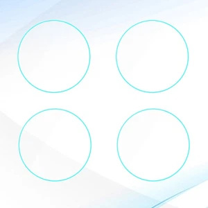 4 PCS Tempered Glass Film Watch Screen Protector Frosted Protection - Photo 1 sur 11