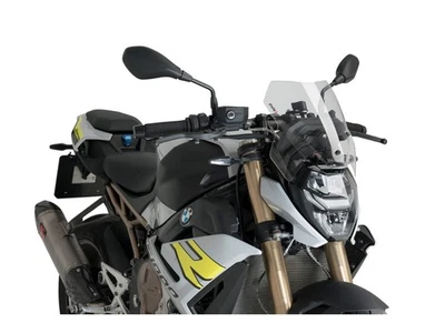 Puig Nueva Generación Parabrisas Pantalla Deportiva Humo Oscuro para BMW S1000 R (21-24) Foto 1 de 4