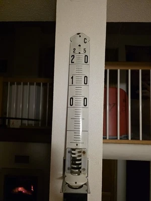 Ancien Termomètre Émaillé  - Photo 1/2