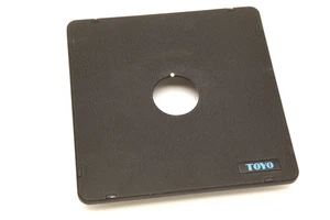 Toyo 4x5 158mm Flat Copal 0 Lens Board #49244 - Picture 1 of 3