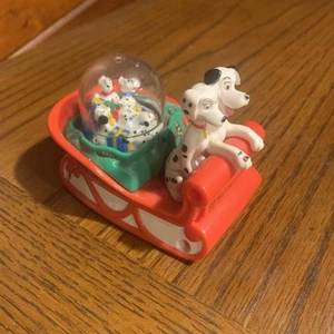 Vintage McDonald's Disney 101 Dalmatians 1996 Happy Meal Toy Christmas Sled - Picture 1 of 6