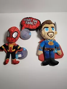 Bark Box Set Spiderman Doctor Strange What The Bark Toys - Picture 1 of 4