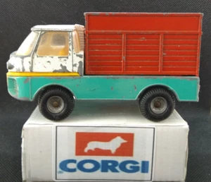 Camión Turbina Coleccionable Corgi con CAJA DE TRANSPORTE DE ANIMALES ZOOLÓGICOS Hecho en Gt. Gran Bretaña - Imagen 1 de 11