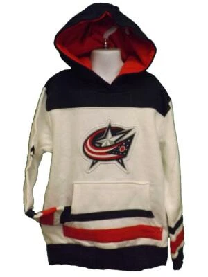 Nuevas Chaquetas Columbus Azul Hockey JUVENTUD Tallas S-M Majestuosa Sudadera con Capucha Foto 1 de 4