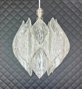 Lampada Plastica 80er Anni H37cm Ø34cm #35 - Bild 1 von 7