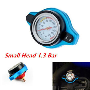 Racing Thermostatic Gauge Radiator Cap FOR 1.3 bar Small Head Water Temp Meter