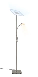 LIVARNO home LED-Deckenfluter Stehleuchte Lampe Leuchte eckig H 1,8 m *besch. VP - Bild 1 von 4