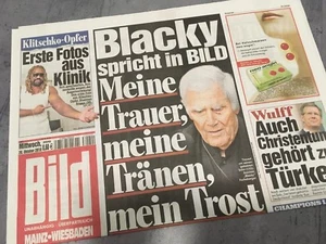 Bildzeitung BILD Zeitung 20. Oktober 2010 * Joachim Fuchsberger BLACKY  - Picture 1 of 1