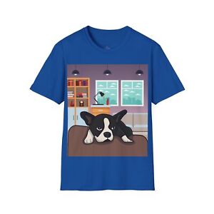 T-shirt unisexe softstyle, Dog Lovers, T-shirt graphique neuf