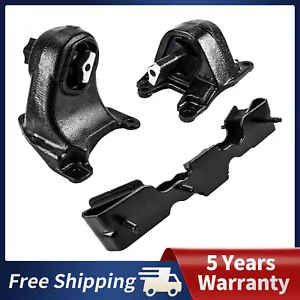 3Pcs Front Engine Mounts For Jeep Wrangler JK 2018 Jeep Wrangler 2012-2016 17 - Picture 1 of 12