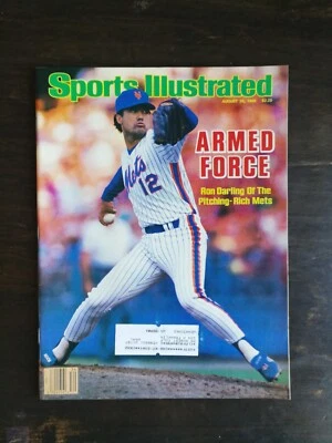 Sports Illustrated August 25, 1986 Ron Darling New York Mets 424 - Image 1 of 2