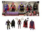 5pcs Avengers Super Hero Collection Set Incredible Action Figures Gift Set boxed