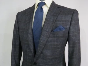 Recent Ermenegildo Zegna Silk cashmere Fit MILA bold window pane sport coat 42 R - Picture 1 of 14