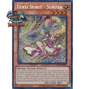 Yugioh! 1x Tenyi Spirit - Suruya SUDA-DE021 Secret Rare 1st Ed NM - Bild 1 von 1