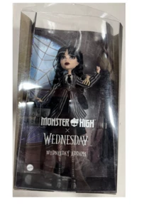 Muñeca Monster High X Wednesday Addams con accesorios, Nevermore Academy & Thing - Imagen 1 de 1