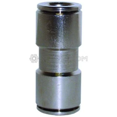 RACCORDO INTERMEDIO AUTOMATICO PER TUBO RILSAN COMPRESSORE ARIA COMPRESSA - Immagine 1 di 2