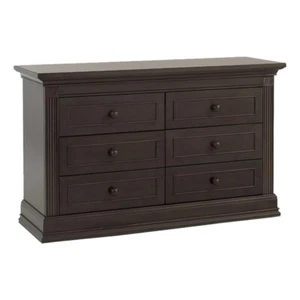 Baby Cache Montana 6-Drawer Traditional Wood Dresser in Espresso - Picture 1 of 3