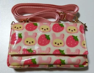 San-X Korilakkuma Rabbit Strawberry Pouch for Nintendo 3DS Without box - Picture 1 of 17