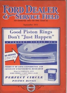 Ford Dealer & Service Field Sep 1932 Rare - Picture 1 of 1