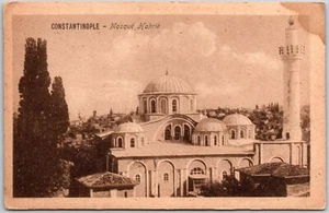Constantinopole - Mezquita Hahrie Turquía Castillo Vista Aérea del Edificio Postal - Imagen 1 de 2