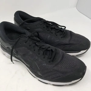 Asics Men's Running Shoes Gel Kayano 24 Size 14 Dynamic Duomax FlyteFoam Black - Picture 1 of 12