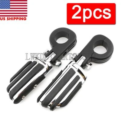 Barra de choque de carretera estriberas montaje de pedal para Harley-Davidson Ultra Limited FLHTK Foto 1 de 4