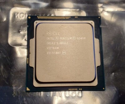 Intel Pentium G3450 3.4GHz Dual-Core 3M 53W LGA 1150 CPU Processor (oem) - Image 1 of 3