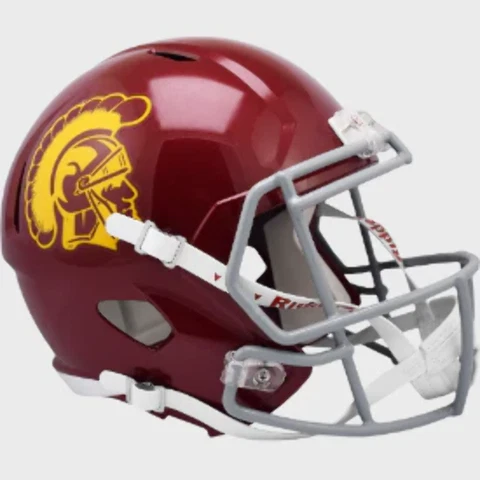 USC Trojans Full Size Speed Replica Football Helmet 2022- NCAA Cover