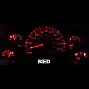 New RED LED KIT For Savana Safari GMC GM 1996-2005 CHEVY Chevrolet Cluster 96-05 - Picture 1 of 6