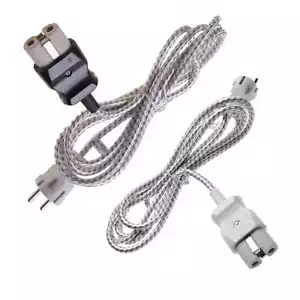 Heißgeräte Kabel 2m Stecker Keramik für Heizgeräte Samowar Waffeleisen Toaster - Bild 1 von 6