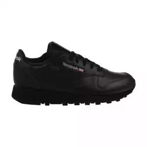 Reebok Classic Leather Big Kids' Shoes Core Black 100010470 - Picture 1 of 6