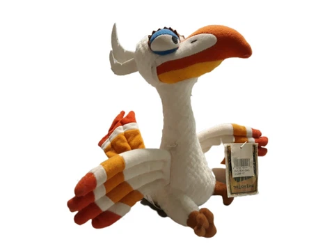 Disney The Lion King Broadway Play Edition White Zazu Bird Plush Stuffed ” Cover