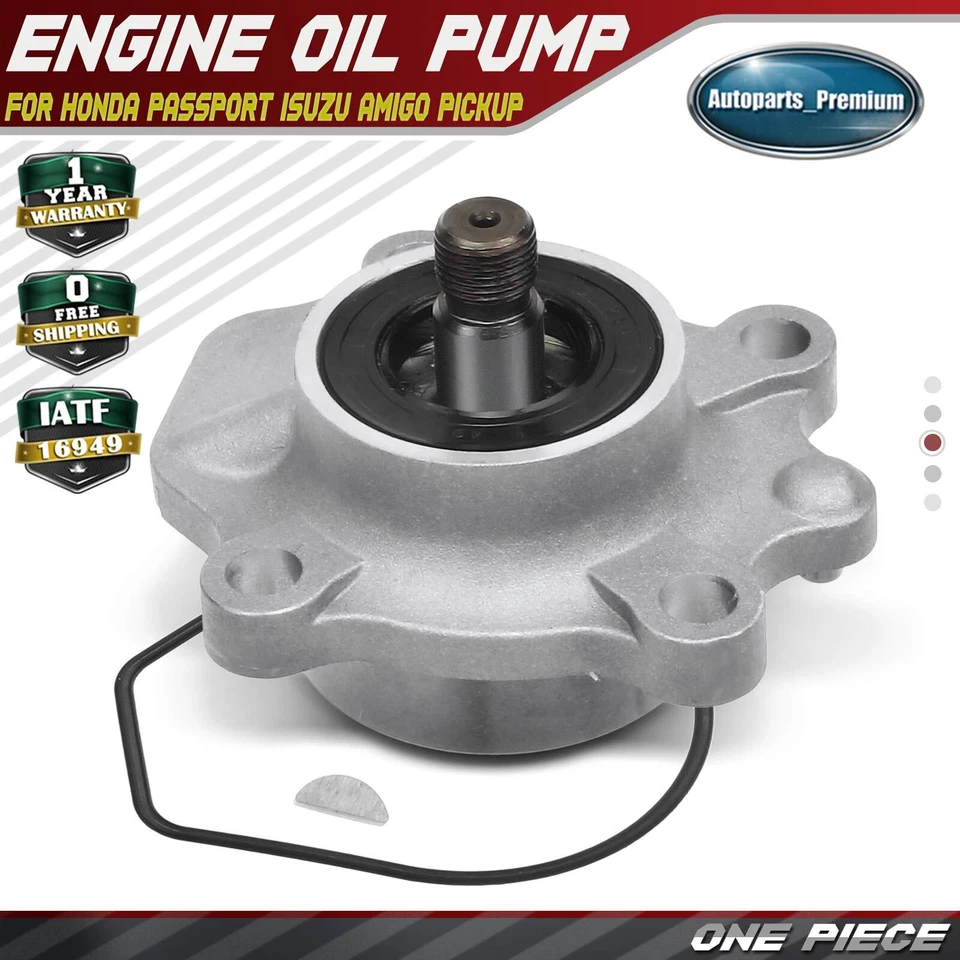 Engine Oil Pump for Honda Passport Isuzu Amigo Pickup Rodeo Trooper L4 2.6L SOHC - Image 1 of 4