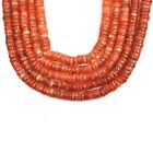 Moonstone Beads Gemstone Beads 13 Inch 8 MM Wheel Shape Smooth Jewelry Beads