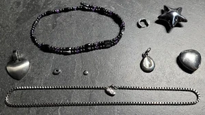 Magnet Schmuck teilweise Energetix Ersatzteile Kette Herz Stern Anhänger - Bild 1 von 1