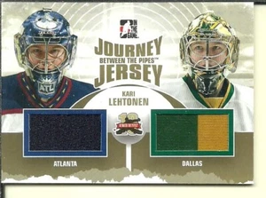 Camisetas dobles doradas Between The Pipes Journey 2011-12 #JJ10 Kari Lehtonen 1 de 10 - Imagen 1 de 2